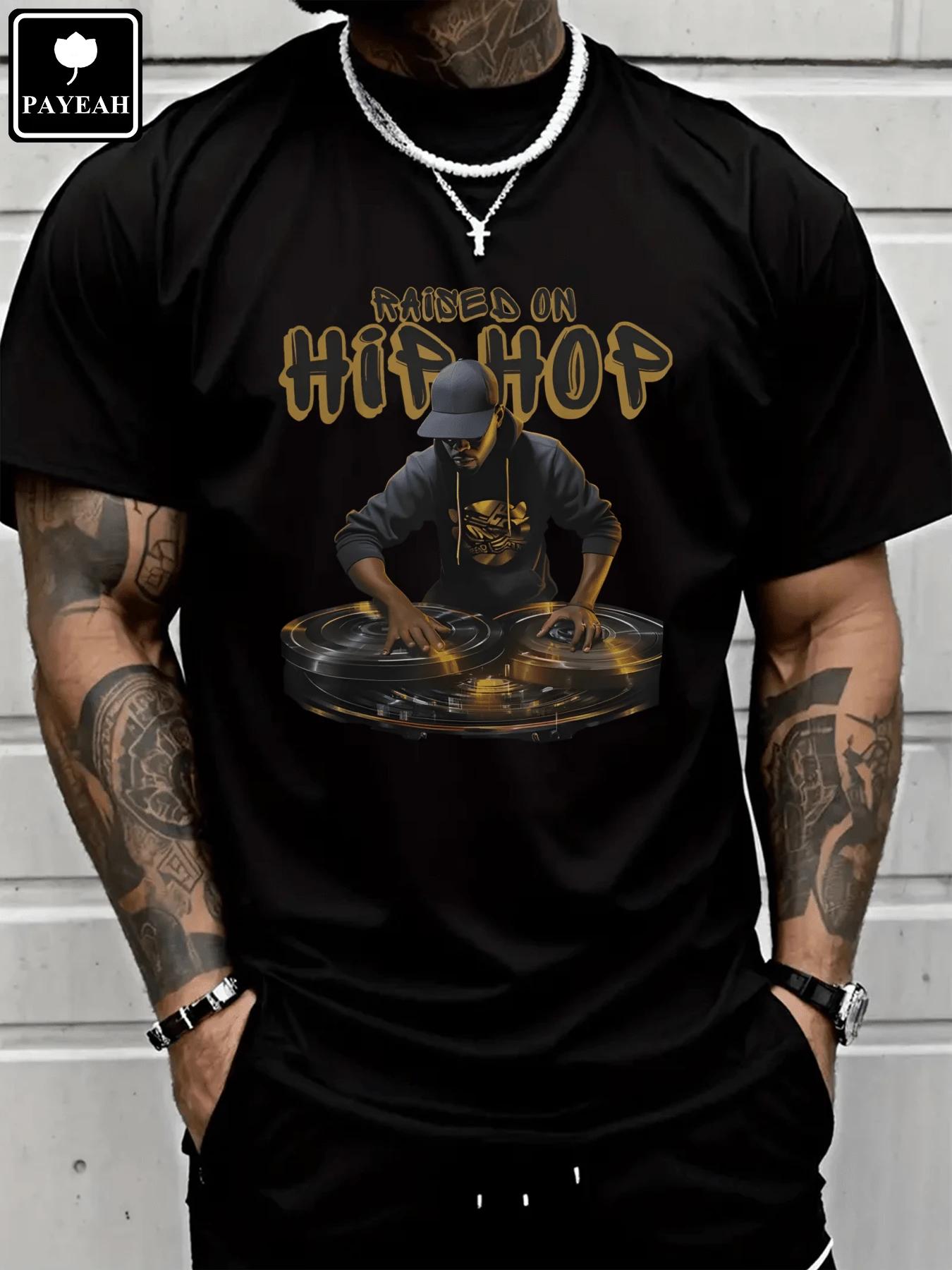 PAYEAH Hip Hop DJ 50th Anniversary Graphic Unisex T-shirt XXXL