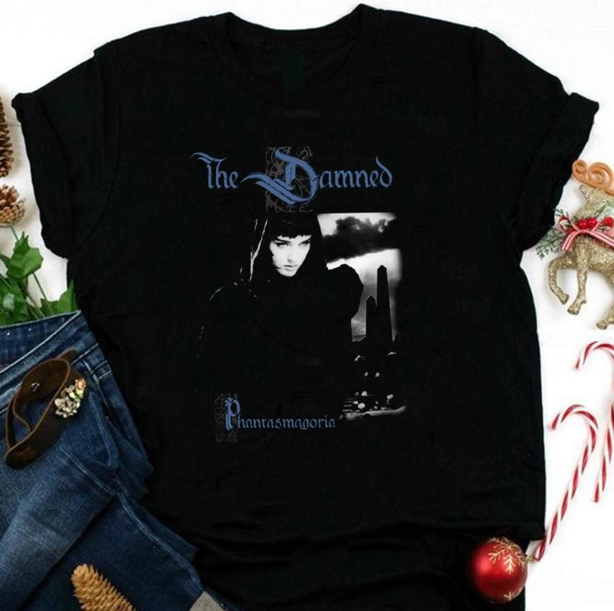 The Damned Phantasmagoria Blouse Black T-shirt S-5XL XXXXL