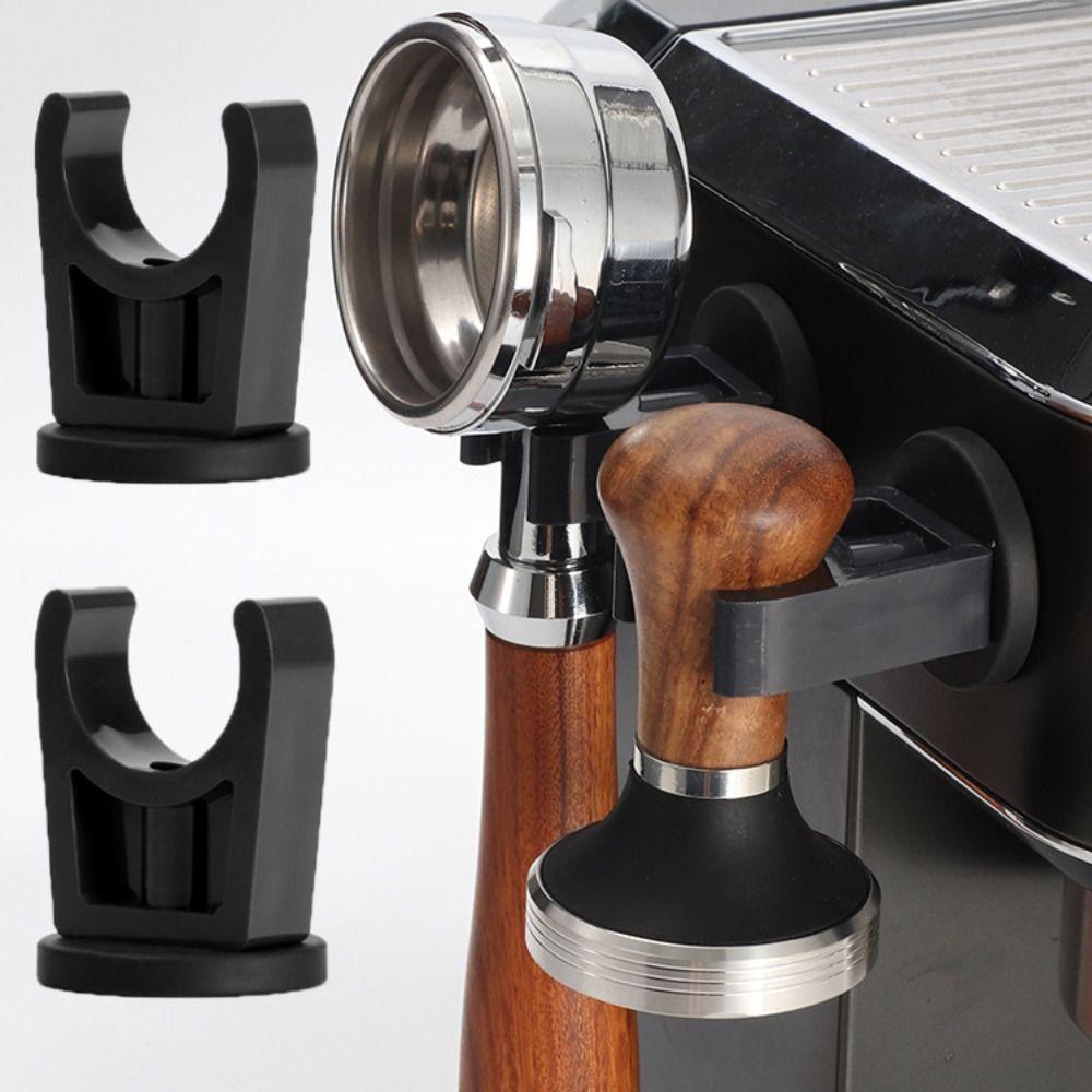 

Wall Mounted Magnetic Coffee Portafilter Holder Self-adhesive Coffee Filter Holder Cafe S