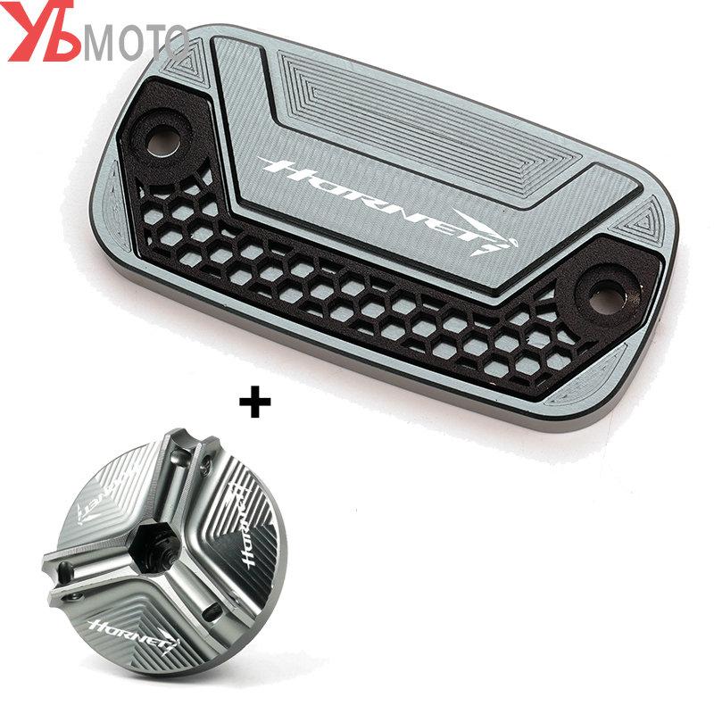 For HONDA CB750 Hornet CB 750 2023 Motorcycle Accessories Engine Oil Filler Cap Front Brake Fluid Reservoir Cover