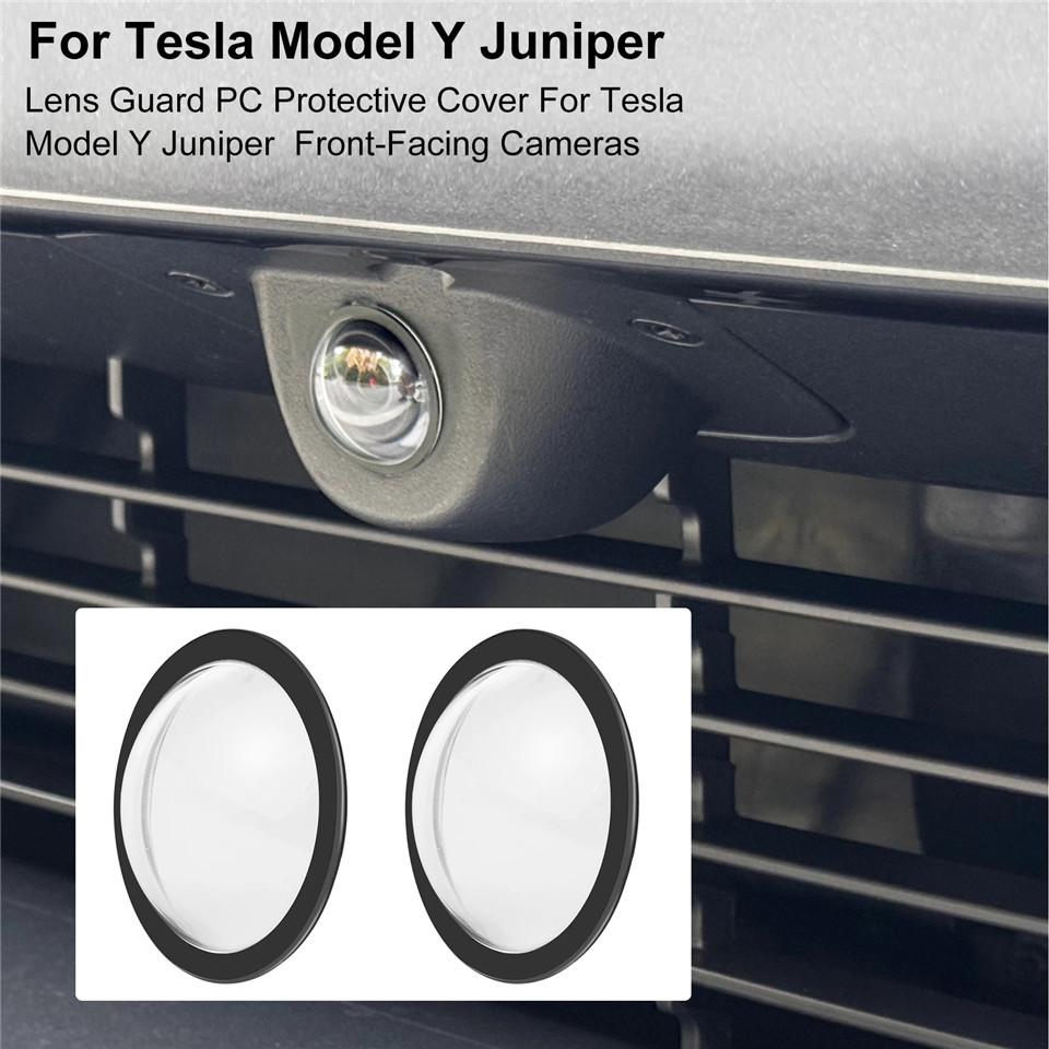 360 Accessory Front Bumper Camera Lens GuardPC Protector Lens Cover - 360 Degree Protection Car Accessories Suitable for Tesla