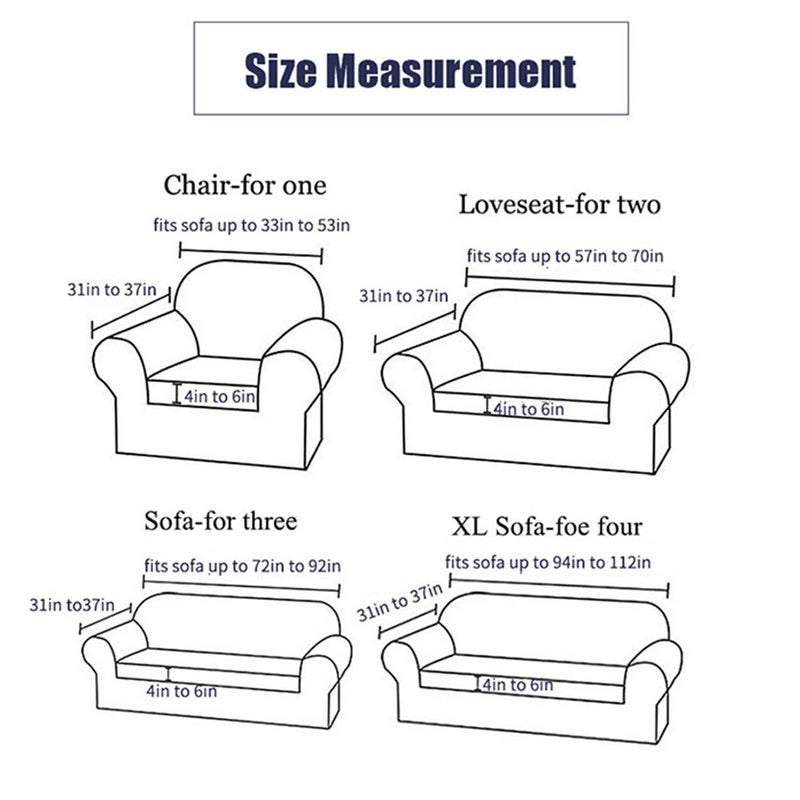 Chair Covers Waterproof Sofa Cover Elastic Couch Soft Printed
