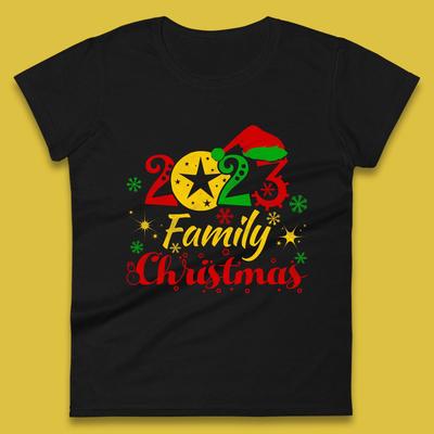 Family Christmas 2023 Christmas Matching Family Costume Xmas Womens Tee T Shirt Mens Tops Unisex Top