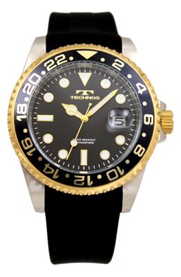 T6C28GB Date 100th Anniversary Black Men's Watch, Model,