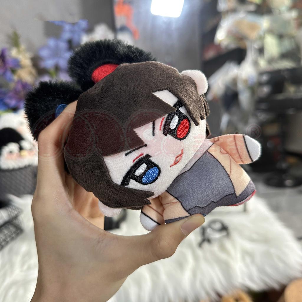 Anime Merchandise Knight Nunu Body Cotton Doll Mask Tongsheng Battle Rabbit Plush Toy Pendant Collect Gifts
