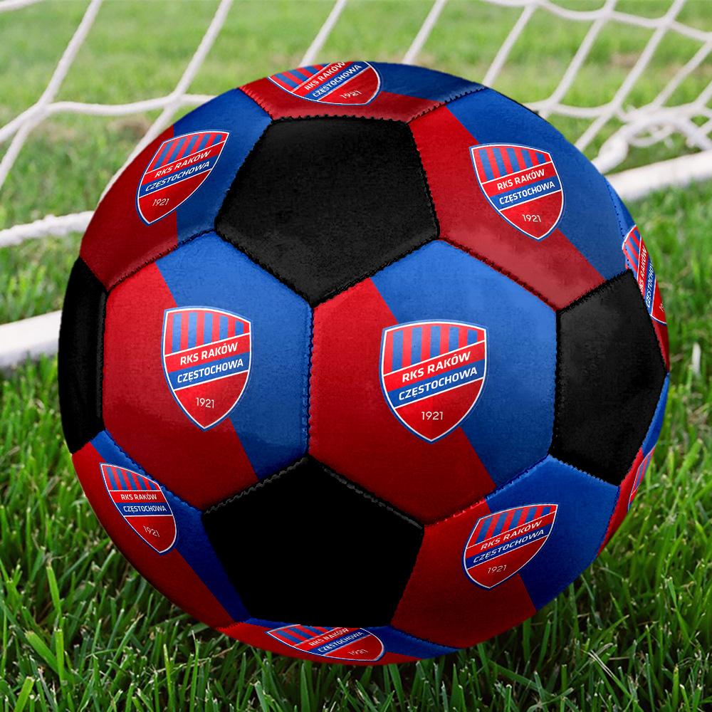 Raków Częstochowa Zaalvoetbal Kleurrijk Alle Leeftijden Maat 5 Machinaal Gestikt PVC Klaar voor Competitie Duurzaam Hoge Stuit