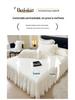 Lace Princess Floor-Length Bed Sheet with Ruffled Hem