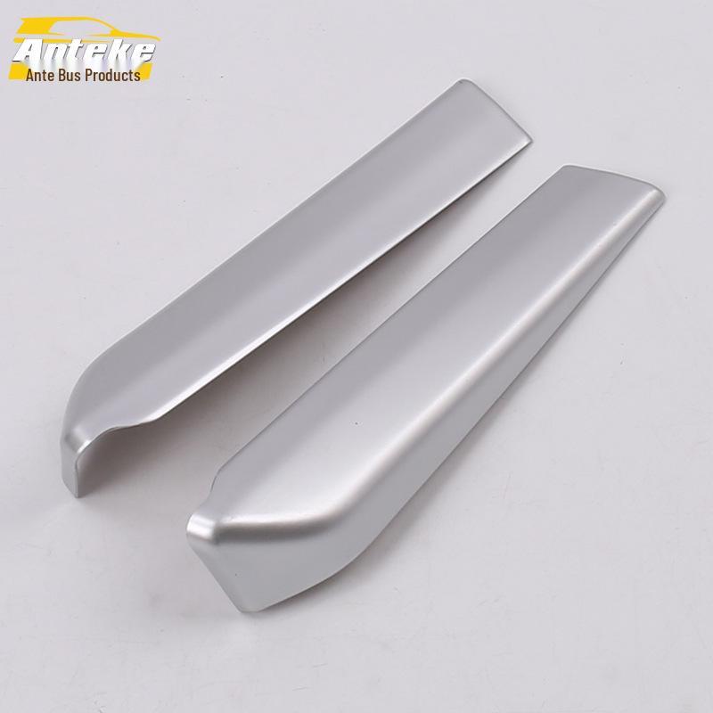 

18 CHR Small A-Pillar Bright Trim Strip - Electroplated Front Pillar Car Accessory