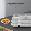 Korean Style 5-Compartment Disposable Food Containers