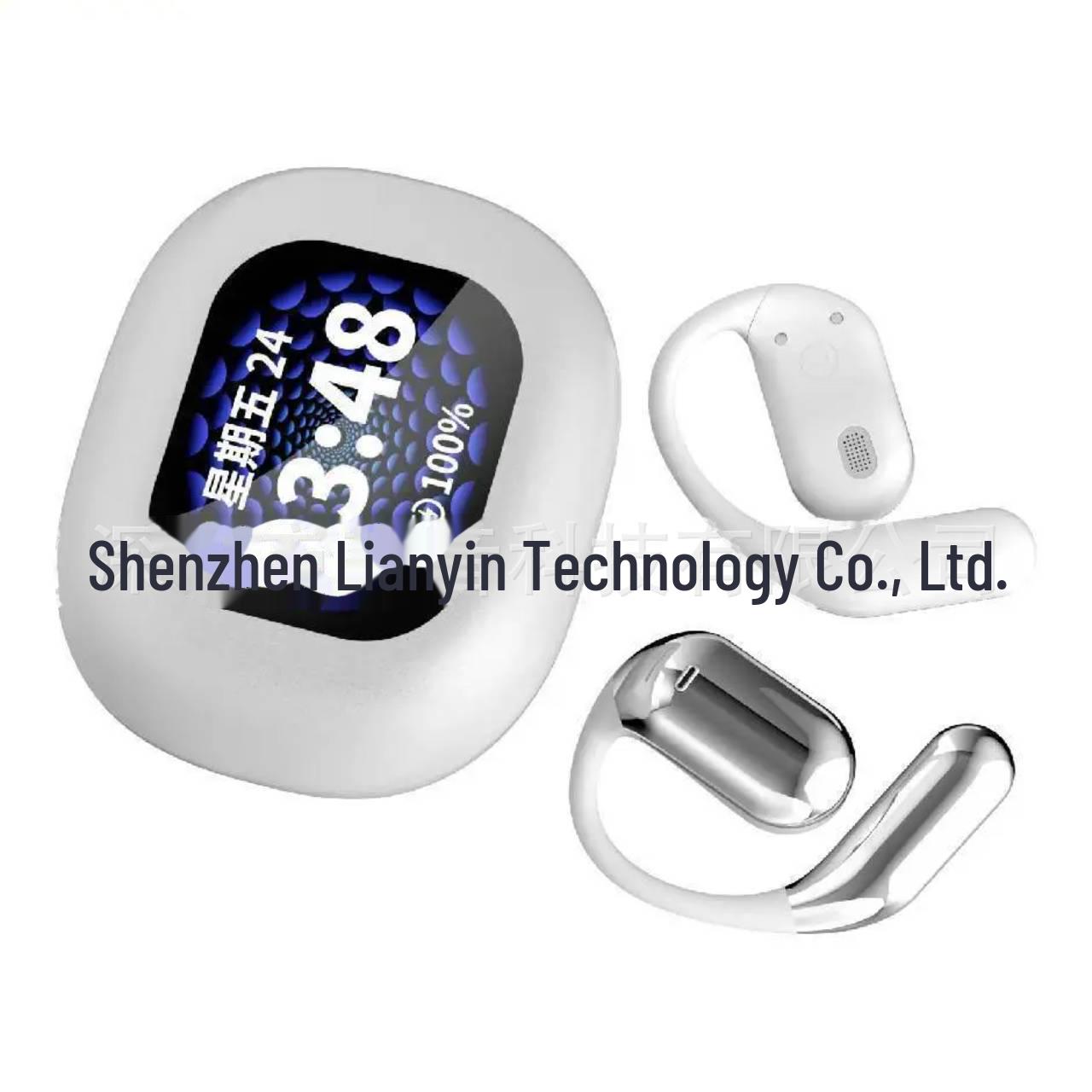 

Наушники Q16pro с ЖК-экраном и Bluetooth-гарнитурой — беспроводные OWS-невкладыши