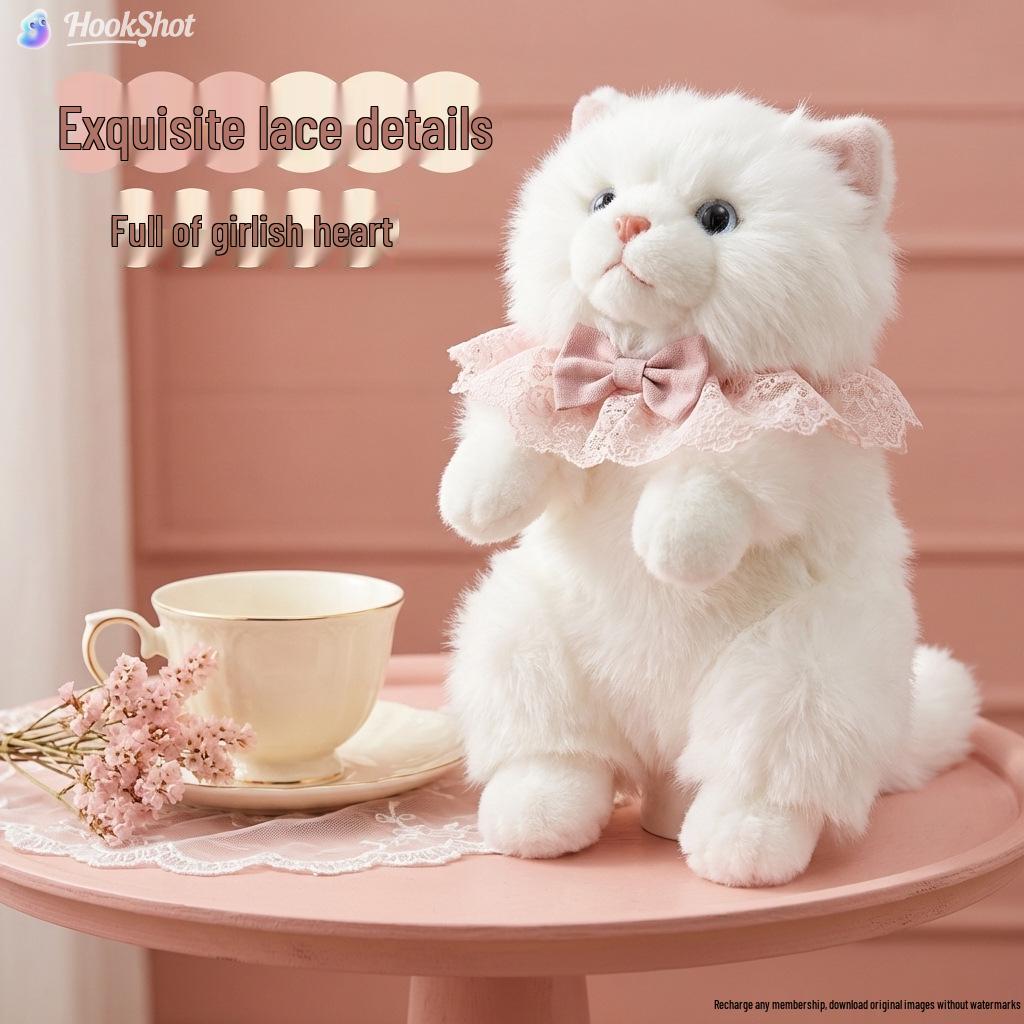 Adorable Plush Cat Backpack Cloth Doll - Perfect Gift for Girlfriend