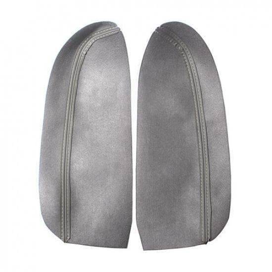 Gray Color Interior Door Armrest Panel Leather Cover Trim For Acura RDX 07-2012