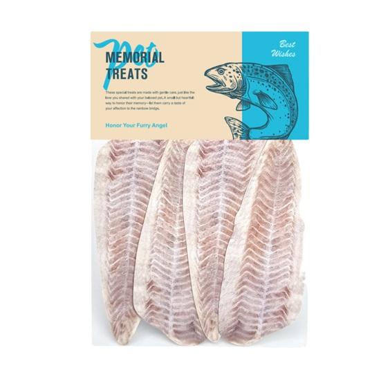 

Pet Memorial Treat Paper Chicken Fish Slices Pet Bereavement Supplies Realistic Pet Treat Replica for Deceased Cats Dogs Memorial Ceremony