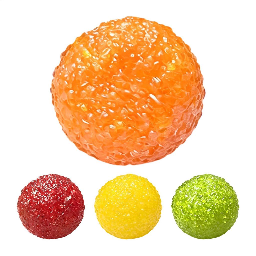 Quetschspielzeug 1 Stück Sensorischer Stressabbau Wiederverwendbarer Slushie Quetschball mit knackendem Geräusch Quetschspielzeug Fidget Ball