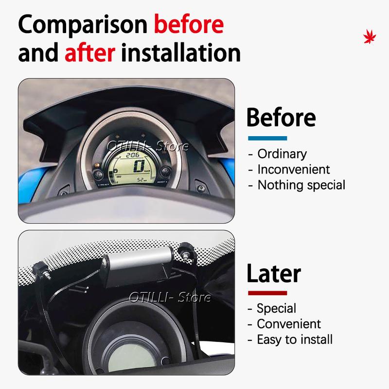 FOR YAMAHA NMAX155 NMAX125 N-MAX NMAX 155 125 2015-2020 Motorcycle GPS Navigation GPS Plate Bracket Adapt Holder SMART PHONE