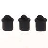 Uxcell 10pcs Silicone BNC Anti-Dust Stopper Cap Cover for Female Jack Black Inside Install Dia 9.5 Mm - 11 Mm