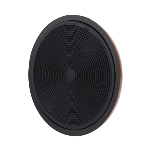 Zarážka pro violoncello, Držák kolíku, Protiskluzová ochrana podlahy, Podložka pro violoncello, Podložka, Kulatá, Kovové jádro a plast, Dvě barvy (Hnědý)