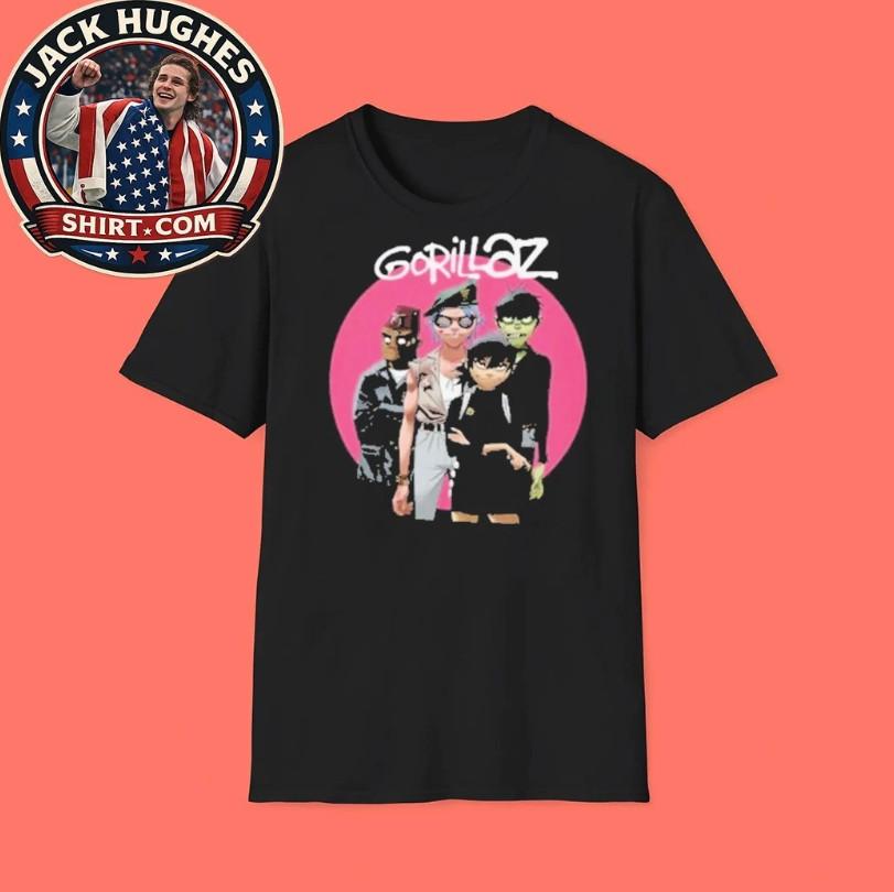Ryan Gosling Gorillaz 2026 Size S-5Xl Unisex T-Shirt XXXXL