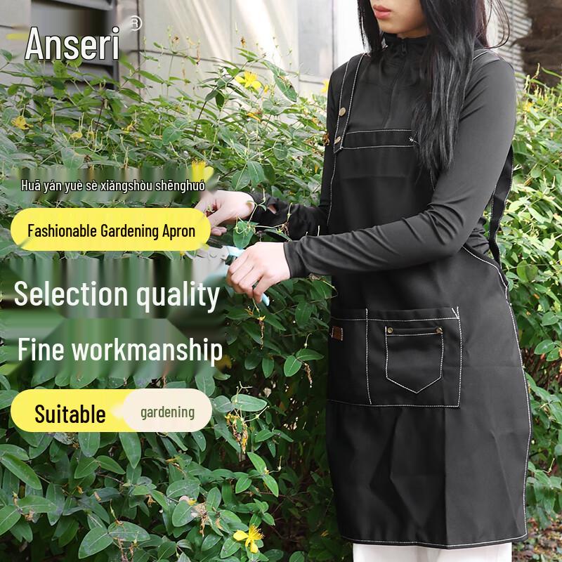 

Unisex Canvas Suspender Apron One Size