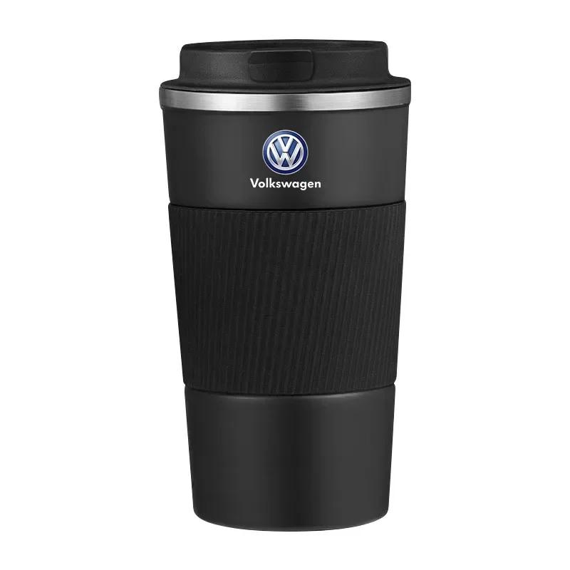 VW GTI GOLF 2026 Horúce Pre VW VOLKSWAGEN Cestovné termosky Hrnček na kávu Cestovné Prenosné Izolované fľaše Pre Volkswagen VW Passat P béžová