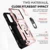 Armor Ring Bracket Push Phone Cases for Redmi 12 11 10 9 8 Pro Ma 9S Prime Poco X3 NFC X4 M4 12C 4G 5G 11 11T Cover