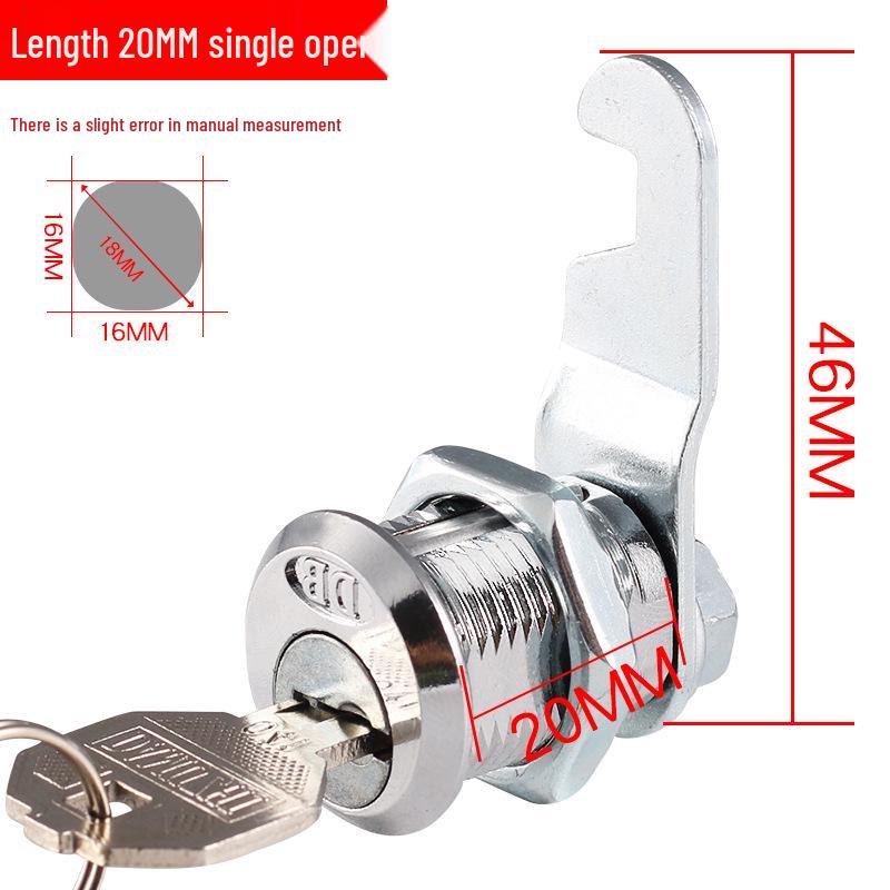 Eccentric Rotary Cam Lock for Office Cabinet & Furniture Hardware