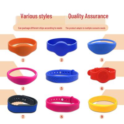 RFID Silicone Wristband for Gym & Playground Access