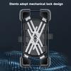 Bike Phone Mount Stand NonSlip Anti-Vibrations Universal Bike Handlebar Adjustable Phone Mount Clip Easily to Install