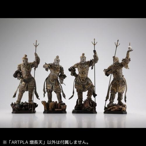 Kaiyodo ARTPLA Four Heavenly Kings Statue, Zochoten, Approx. 160mm Tall, Non-Scale, Unpainted, Unassembled Plastic Model Kit AP011