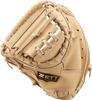 ZETT Winning Road Softball Pastel Brown BRCB33512F Catcher's Mitt, Left-Handed Throw, (3200),