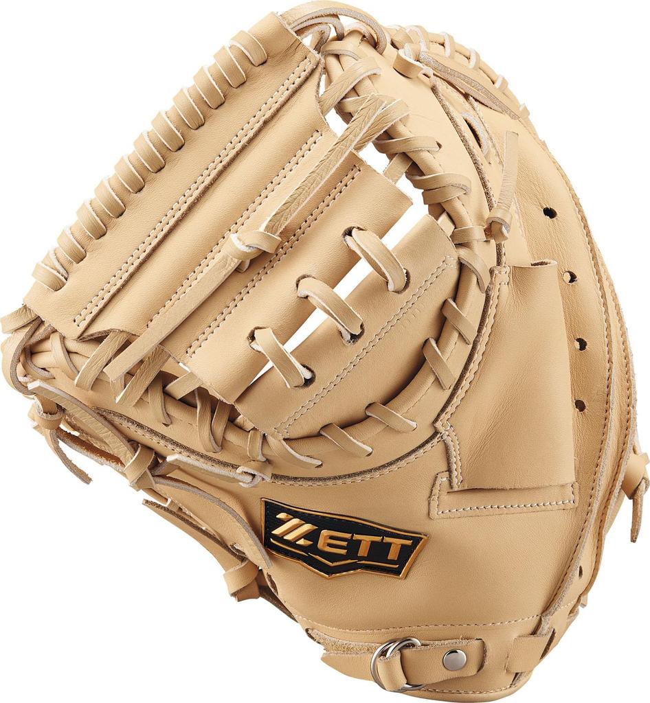 ZETT Winning Road Softball Pastel Brown BRCB33512F Catcher's Mitt, Left-Handed Throw, (3200),