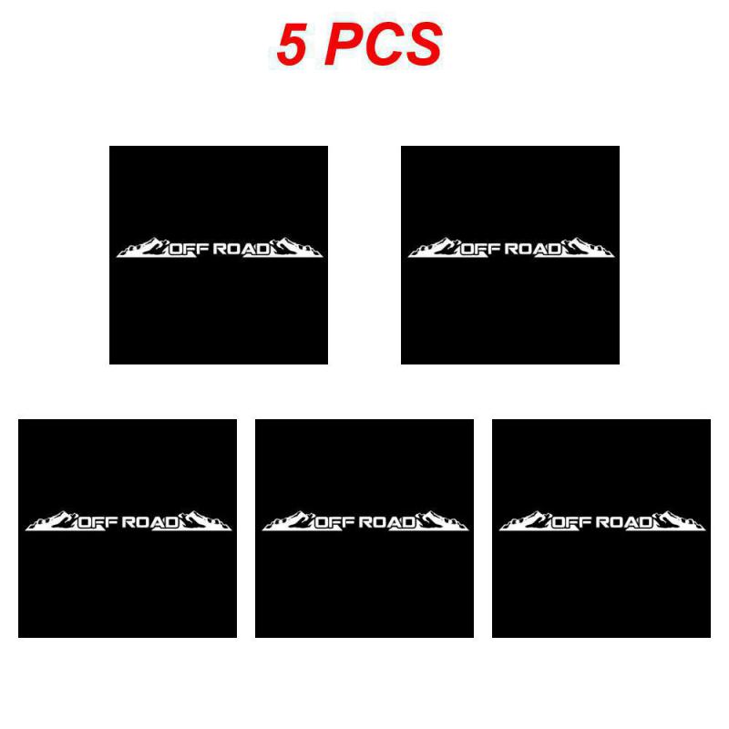 2~5PCS 100cmX9cm For OFF ROAD - Windshield Banner Car Stickers Vinyl Decal Back Window Sticker Fits  4x4 Mud Off Road Auto