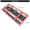 Traditional Wood Abacus 13-Digit Abacus Children Mathematical Calculation Tool 13-Column 7 Beads Abacus Calculator