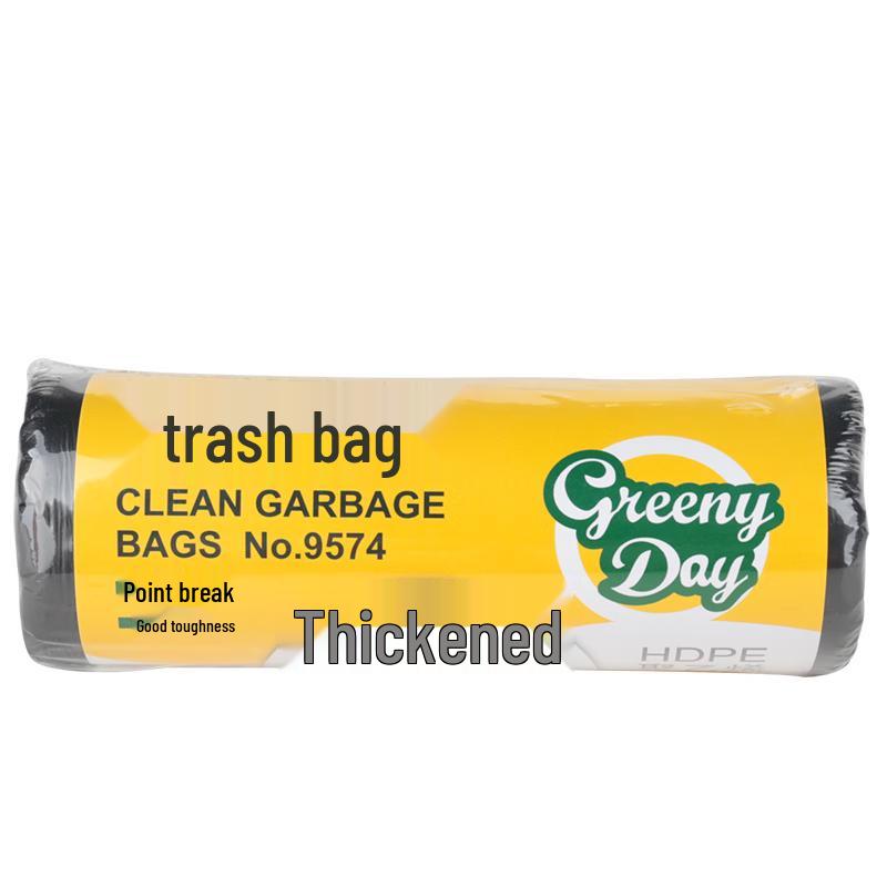 Deli Black Garbage Bags 9574