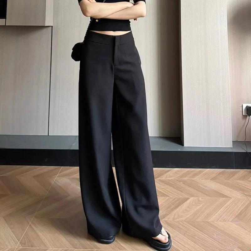 Retro Slim-Fit Loose Trousers - Elegant & Versatile Spring/Summer Fashion