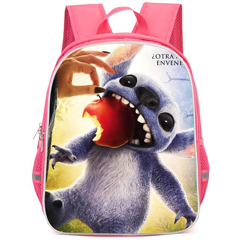 Stitch Peripheral Anime Backpack Men'S And Women'S School Bags