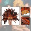 Feather Headdress for Carnival, Festival Performances