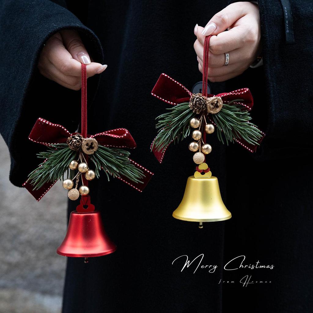Nordic Christmas Bell Pendant for Door or Car Hanging - Christmas Eve Gift