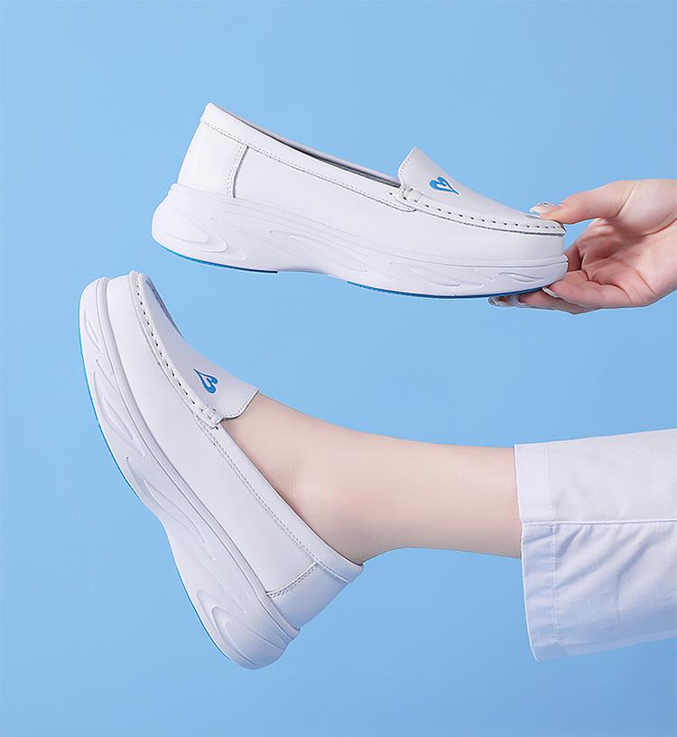 Women's Air Cushion Soft Sole Breathable Shoes - Comfortable & Versatile for Hospital Work
