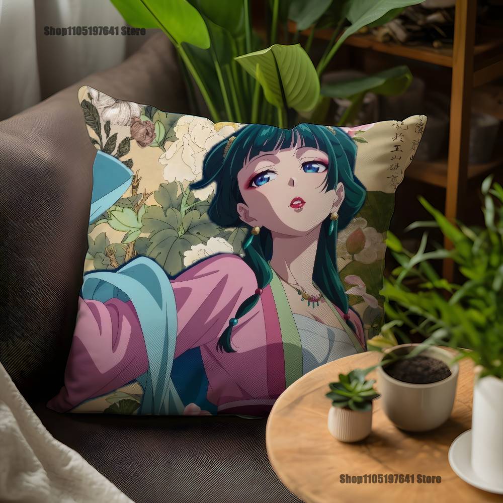 The A-Apothecary Diaries M-Maomao Pillow Case For Sofa Decor Car Office Room Printing Cushion Cover Decorations and Protector