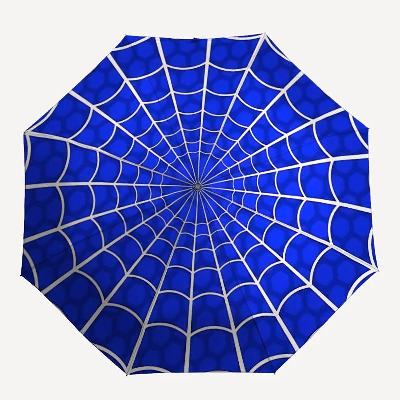 

1pc Spider Web Automatic Open/Close Umbrella Compact Folding Umbrella, All-Season Portable Umbrella for Women/Men F1124226