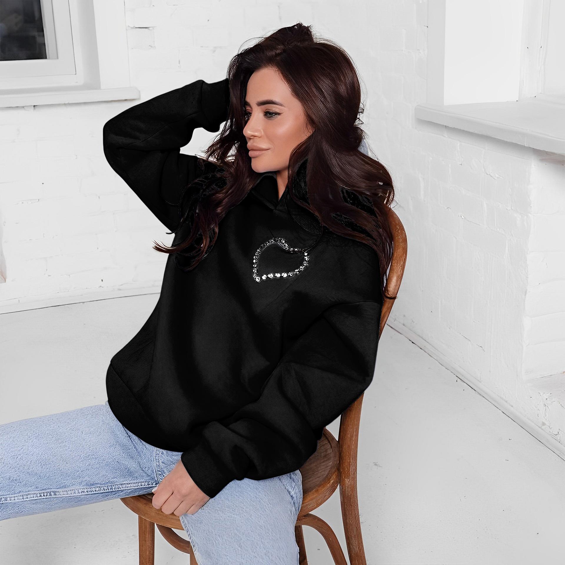 

S-XXL женский пуловер с капюшоном, свободный свитер с полой спиной, сексуальный топ
