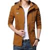 Men's Hooded Pure Cotton Washed Workwear Jacket - Autumn/Winter 2022 Collection