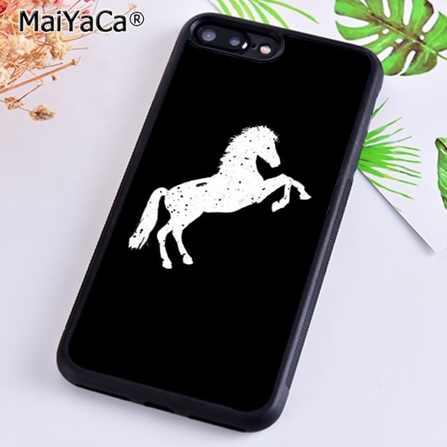 

MaiYaCa Horse Pony Horse Heartbeat Phone Case For iPhone 17 Air 16 15 14 plus 11 12 13 Pro Max coque Cover Shell iPhone 11pro max