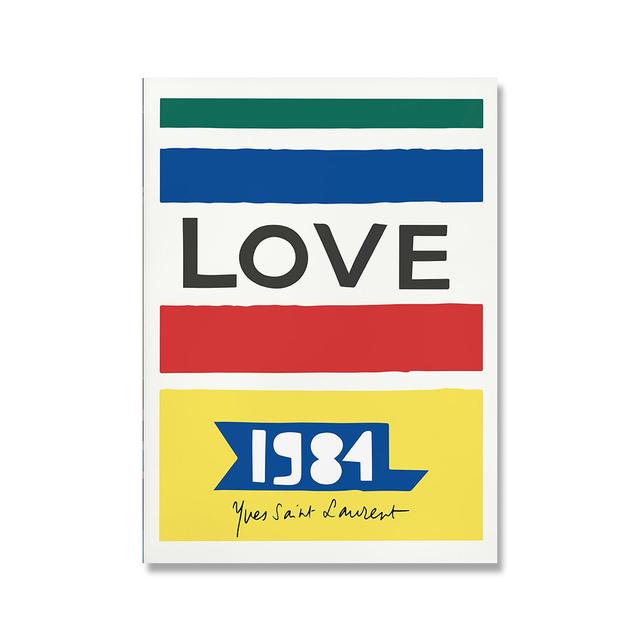 Nordic Style Modern Love Exhibition Poster Wall Art  Canvas Painting Simple Love Living Room Home Decoration Painting No Frame