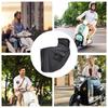 Motorcycle Apron Leg Cover Windproof Waterproof Thick Winter Warm Leg Protector E-Bike Apron Blanket Protector For Winter Drive