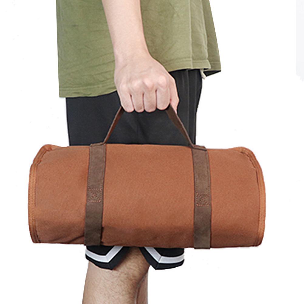 Bar Bartender Carrying Bag Creative Bartender Canvas Toolkit Pack Tools Cocktail Shaker Set Storage Bag Only