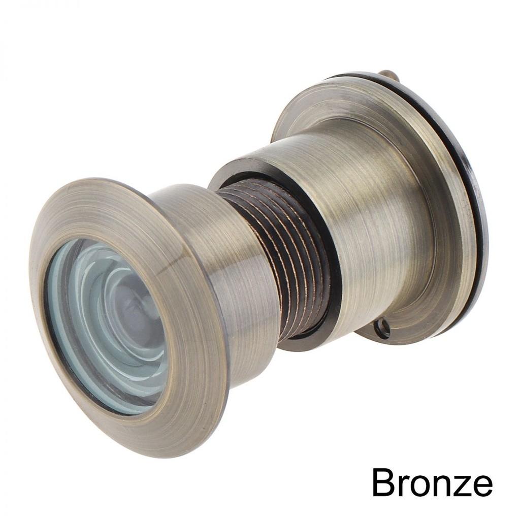 Husholdnings Sikkerhetskikkhull i Massiv Messing 220 Graders HD Dørkikkert med Roterende Personvernskjerm