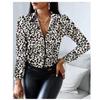 Spring And Autumn New Women'S Versatile Long Sleeve Daily Business Commuter Elegant Comfort Sexy Bottom Shirt Top
