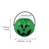 Halloween Candy Bucket White Green Purple Ghost Pumpkin Basket Kids Favor Candy Holder Trick Or Treat Halloween Party Decoration